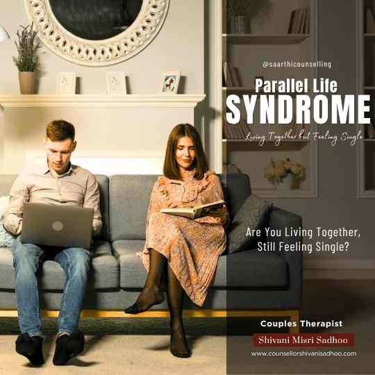 Parallel Life Syndrome Living Together Feeling Single Relationship Counselling
