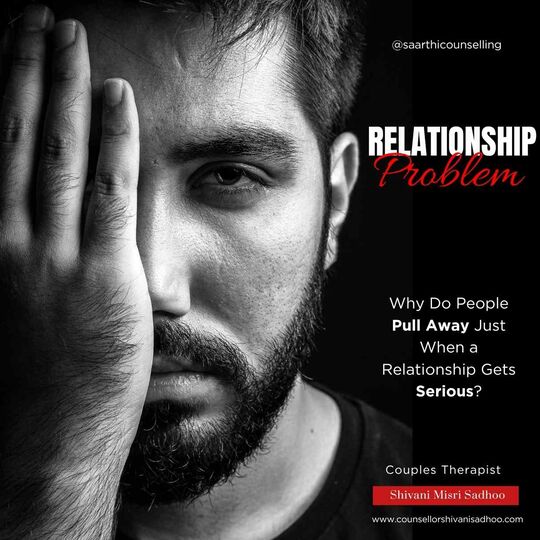 Why Do People Pull Away Just When a Relationship Gets Serious?